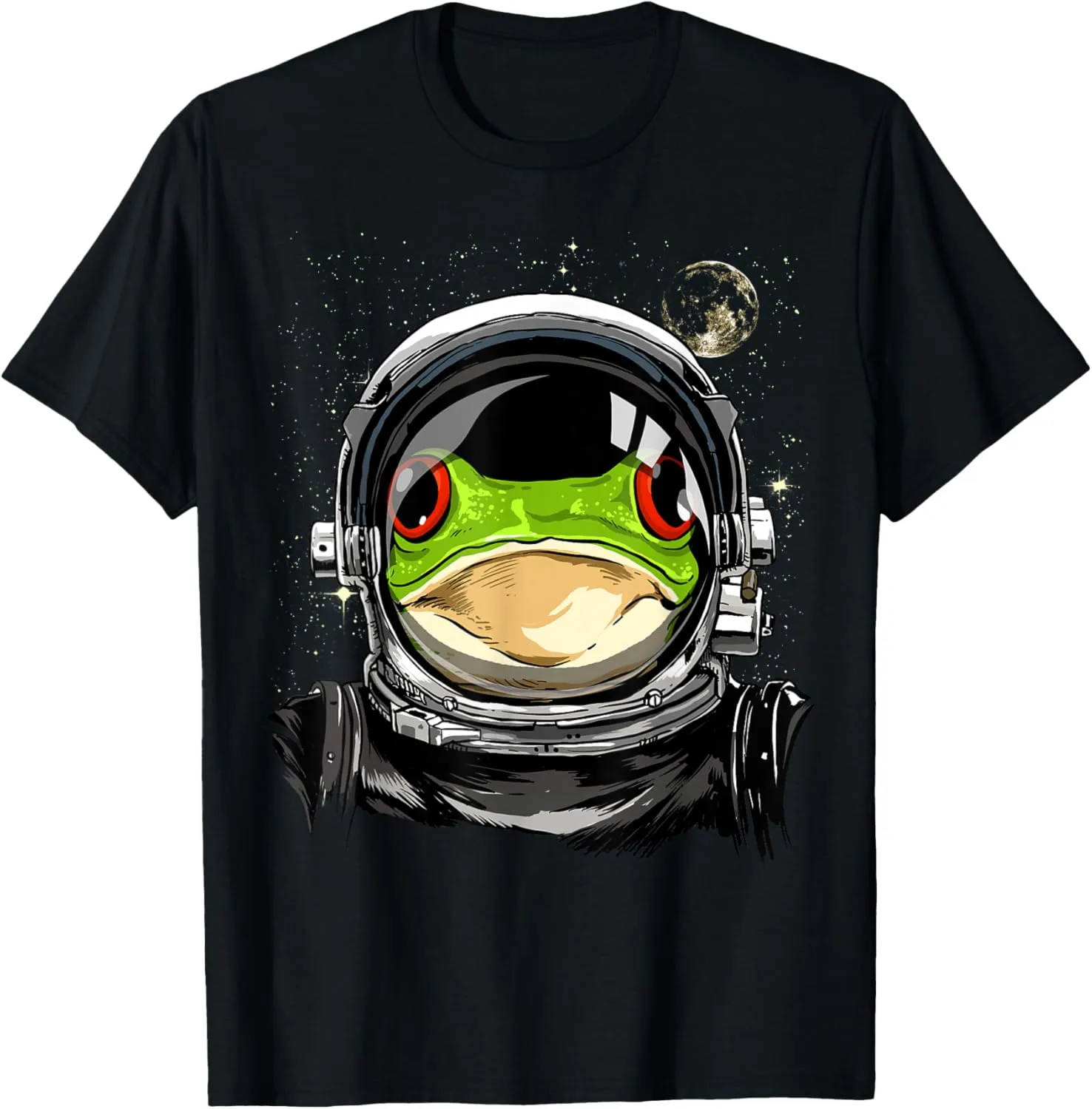 Astronaut Frog Shirt Spaceman Animal Galaxy Space Lover T-Shirt