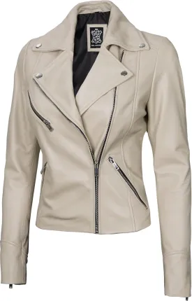 Decrum Asymmetrical Real Leather Jacket Women  Trendy Fashion Lambskin Womens Leather Jacket Decrum Asymmetrical Real Leather Jacket Women  Trendy Fashion Lambskin Womens Leather Jacket