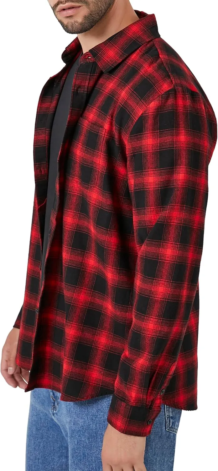Forever 21 Men's Plaid Flannel Shirt