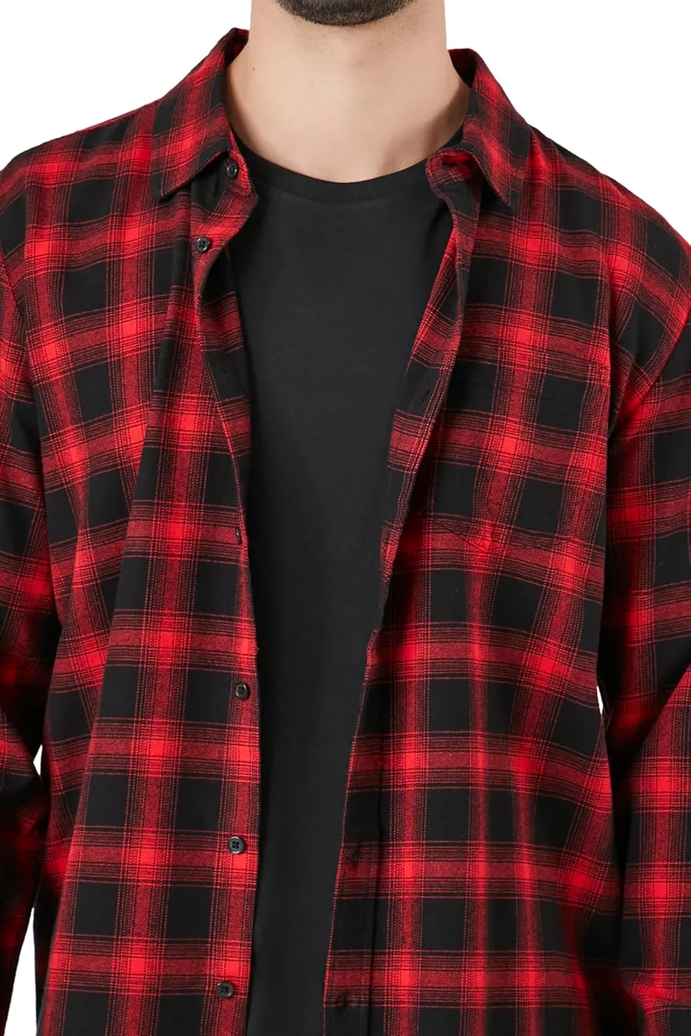 Forever 21 Men's Plaid Flannel Shirt