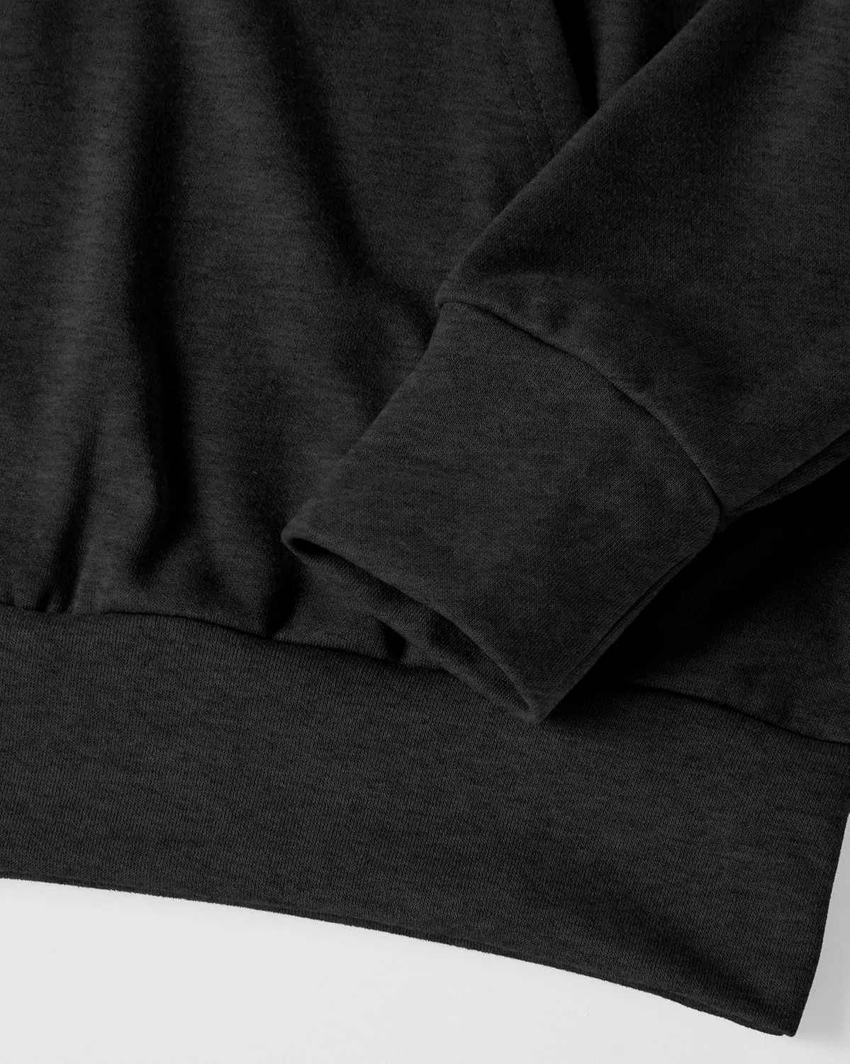 Ohoo Mens Slim Fit Basic Pullover Hoodies Sweatshirt Lightweight Long Sleeve with Kanga Pocket