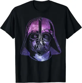 Star Wars Darth Vader Space Helmet Galaxy T-Shirt T-Shirt