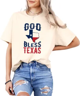 Texas Graphic T-Shirt  Vintage Western State Tee  Unisex Cotton Shirt with Bold Texas Design
