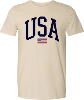 USA Graphic T-Shirt for Men & Women  4th of July Patriotic American Flag Tee  Soft Cotton Casual Shirt USA Graphic T-Shirt for Men & Women  4th of July Patriotic American Flag Tee  Soft Cotton Casual Shirt