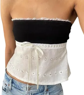 Women Y2k Tube Top